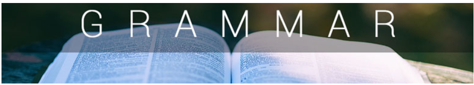 Lesson 1: Grammar Time Banner